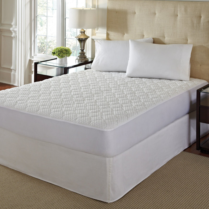 Alwyn Home Spann Comfort Cushion Pressure Relieving Mattress Pad